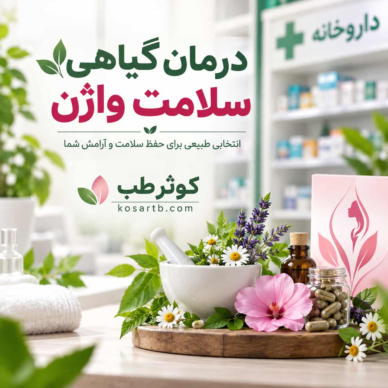 درمان گیاهی واژن با روش‌های طبیعی